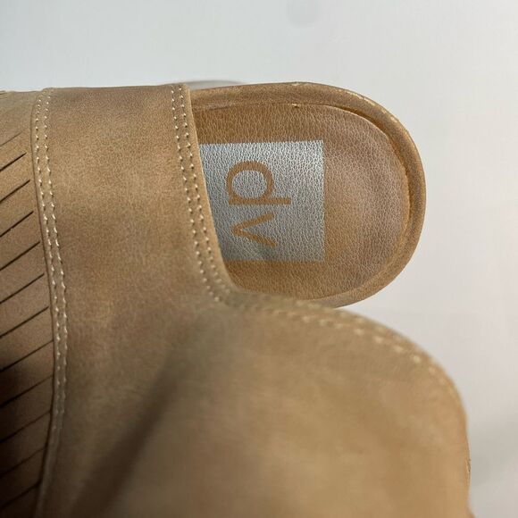 5 for $25🔥Dolce Vita Tan Alyson Peep Toe Bootie Size 9 1/2 - Picture 8 of 9